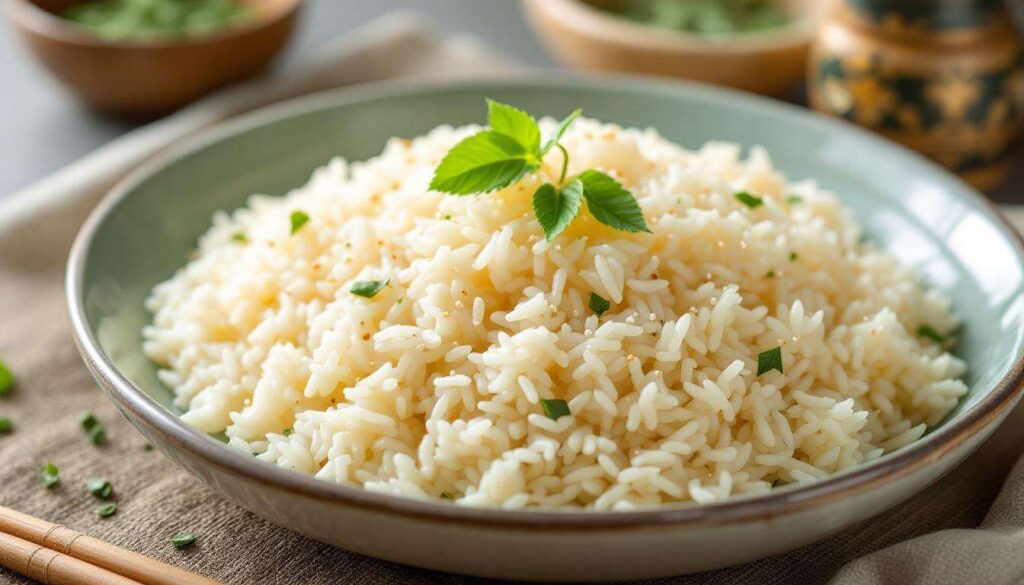 Wenn Sie beim Kochen von Reis einen Teebeutel hinzufügen, erhält die Beilage ein feines Aroma, das ideal zu asiatischen Gerichten passt