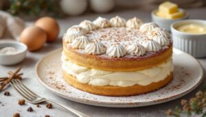 Mit dem Schneekusskuchen zaubern Sie im Winter pure Magie!