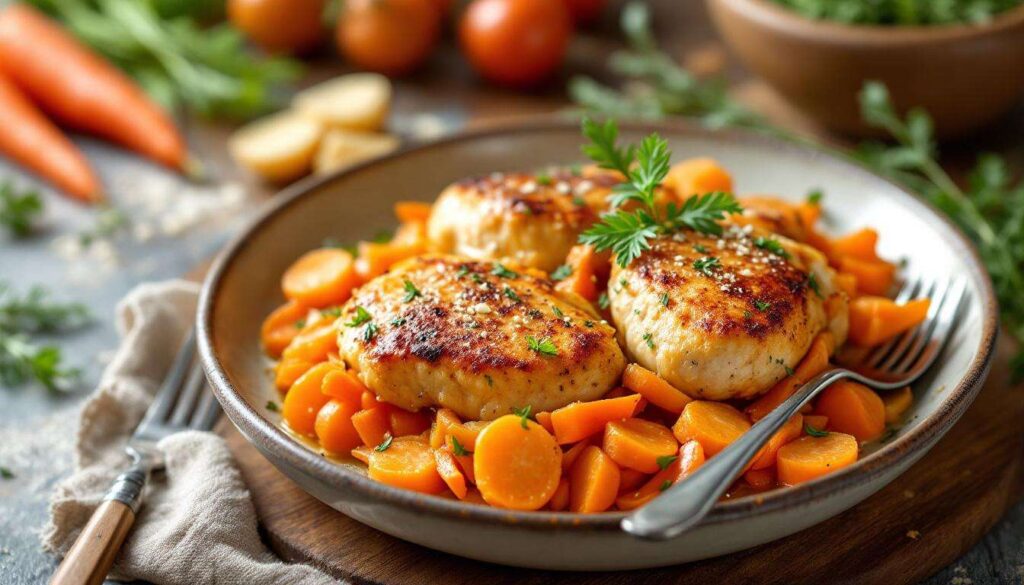 Aromatischer Superstar: Probiere diesen köstlichen Hähnchen-Möhren-Auflauf aus