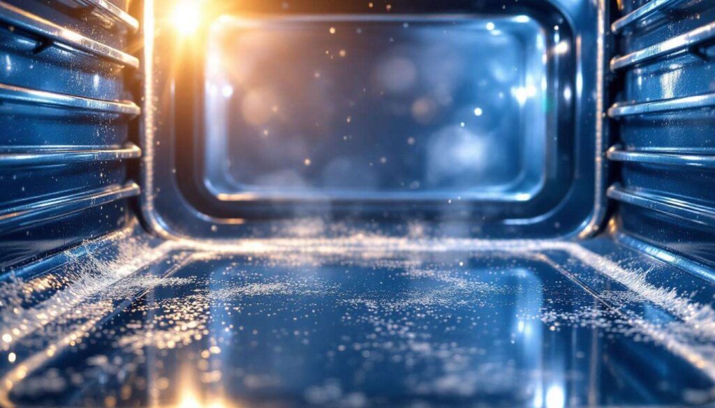 Sanfte Reinigung: Einfacher Haushaltstrick entfernt eingebrannte Flecken im Backofen