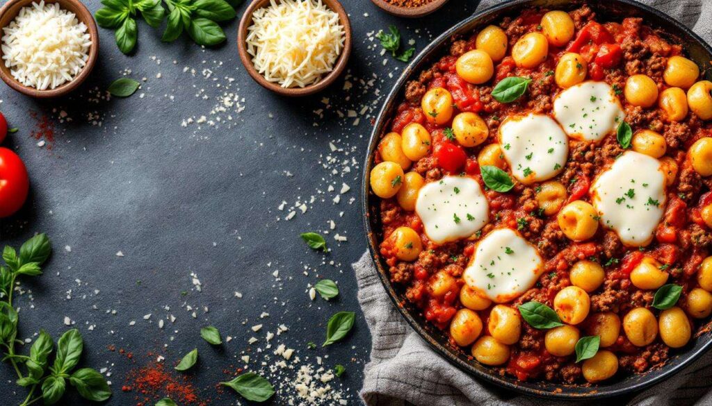 Dieser Gnocchi-Auflauf mit Hackfleisch wird euer neues Lieblingsessen!