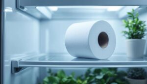 Eine Rolle Toilettenpapier im Kühlschrank: Warum ist das empfehlenswert und wozu dient es?