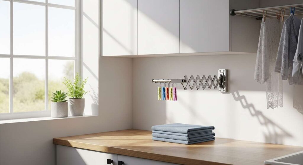 Warum ein ausziehbarer Korb für Wäscheklammern den Wäschealltag spürbar beschleunigt – und wie Sie ihn richtig nutzen