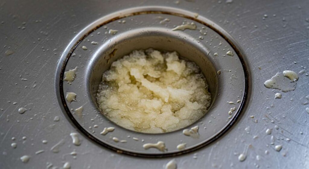 Warum Fett im Winter schneller im Abfluss fest wird