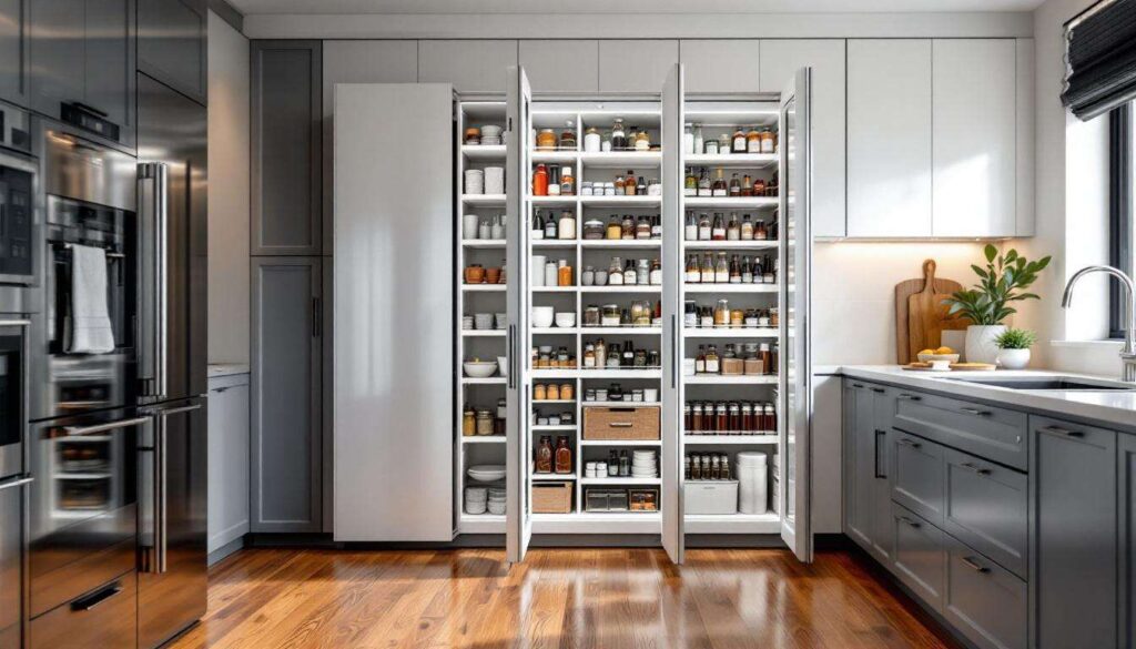 Warum ein ausziehbarer Vorratsschrank Ihre Küche effizienter macht und wie Sie ihn einbauen