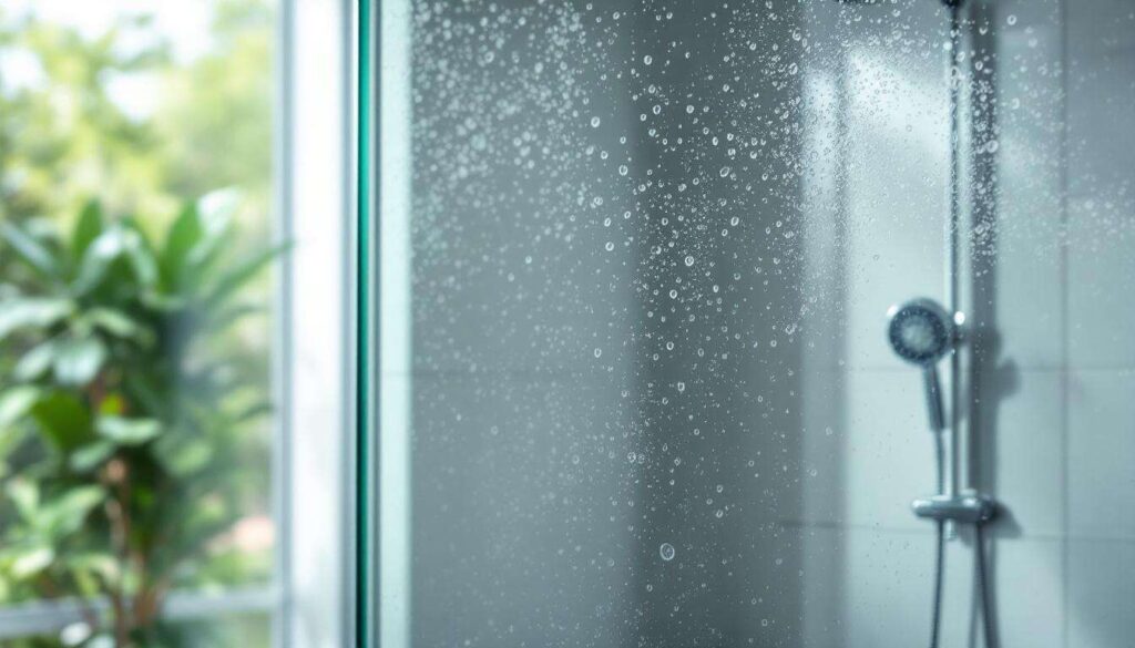 Duschwand voller Kalk: hören Sie auf zu schrubben, diese sanfte Methode mit dem Produkt aus dem Küchenschrank genügt